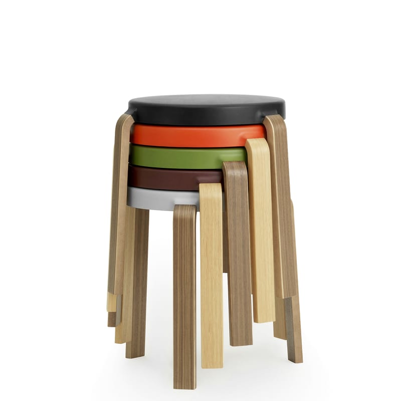 Stackable shop wooden stools