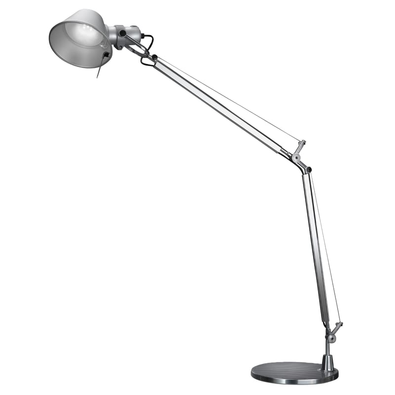 Illuminazione - Lampade da tavolo - Lampada da tavolo Tolomeo LED metallo - Artemide - Alluminio - Led - Alluminio
