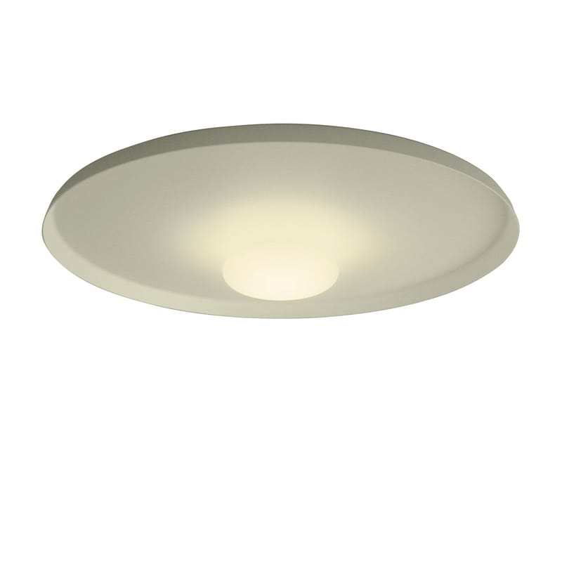 Luminaire - Plafonniers - Plafonnier Top LED métal vert / Ø 90 cm - Aluminium - Vibia - Vert - Aluminium, Verre