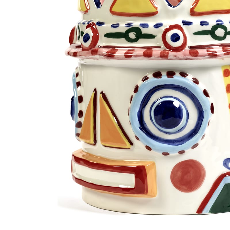 DEROMA VASO LAGOON CM.38 MIX COLORI