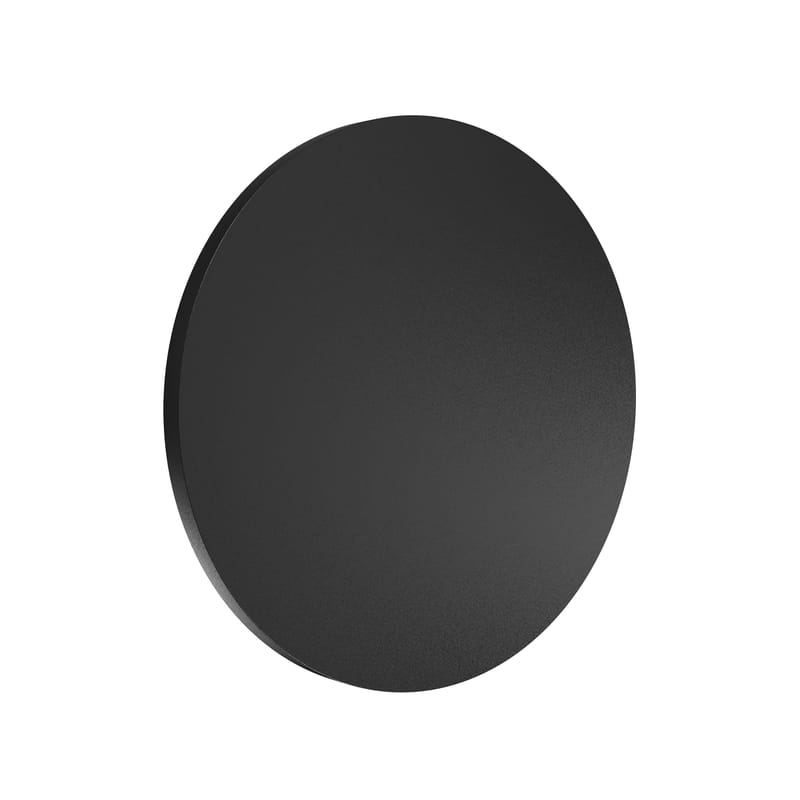 Luminaire - Appliques - Applique d\'extérieur Camouflage LED métal noir / Ø 14 cm - Flos - Noir - Aluminium peinture poudre