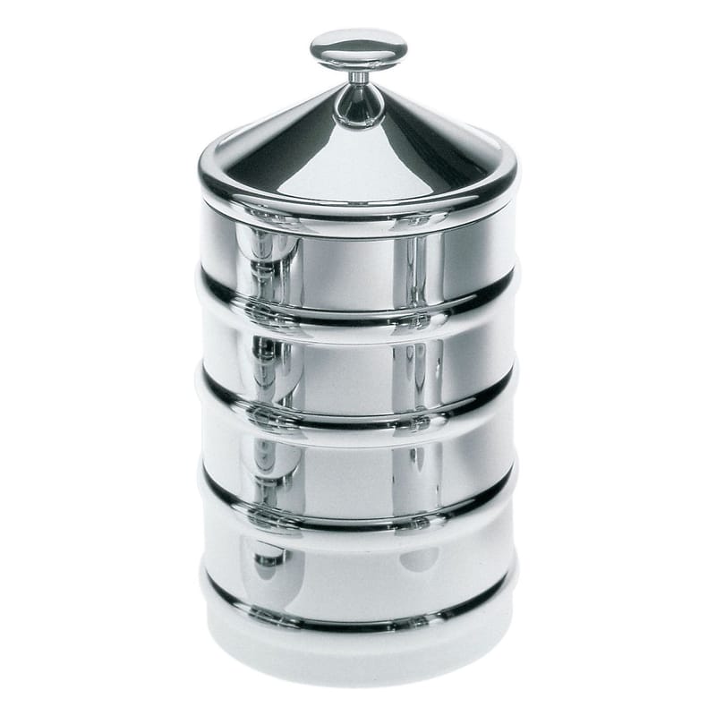 Table et cuisine - Boites et pots - Boîte Kalisto 3 métal - Alessi - Kalisto 3 - Aluminium