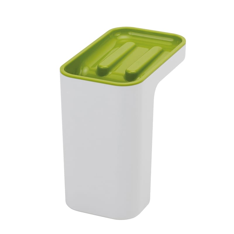 Table et cuisine - Nettoyage et rangement - Organiseur d\'évier Sink Pod plastique blanc vert / Compact - Joseph Joseph - Blanc & Vert - ABS