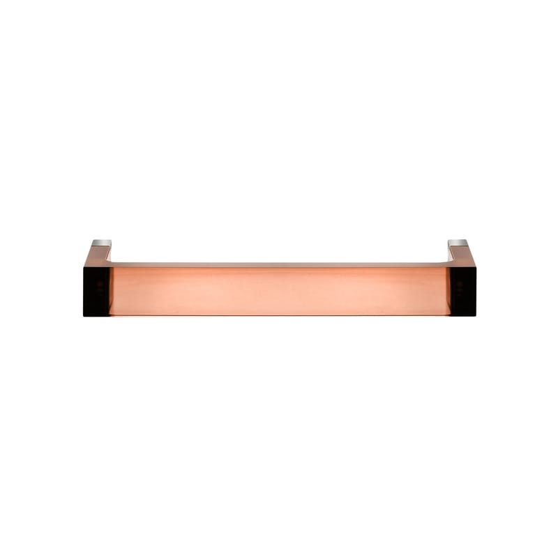 Mobilier - Portemanteaux, patères & portants - Porte-serviettes mural Rail plastique rose / L 30 cm - Kartell - Rose nude - PMMA