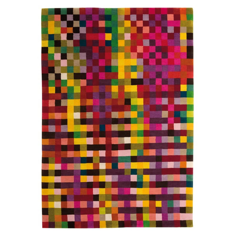 Furniture - Carpets - Digit 1 Rug textile multicoloured 170 x 240 cm - Nanimarquina - Vibrant colours / 170 x 240 cm - Wool