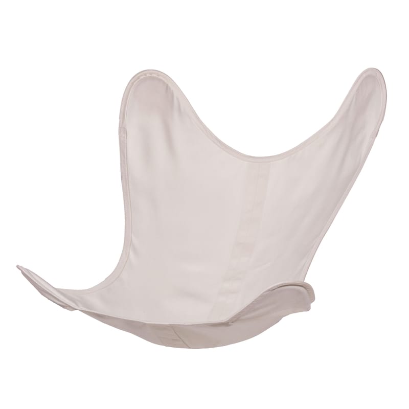 Mobilier - Fauteuils - Accessoire  tissu blanc beige Housse Coton OUTDOOR / Pour fauteuil AA Butterfly - AA-New Design - Écru - Coton traité pour l\'extérieur