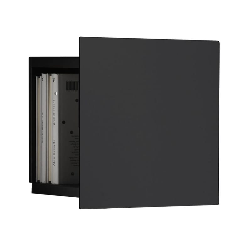 Mobilier - Etagères & bibliothèques - Etagère DPI Small métal gris noir / L 33 x H 34 cm - Mogg - Métal anthracite - Métal verni