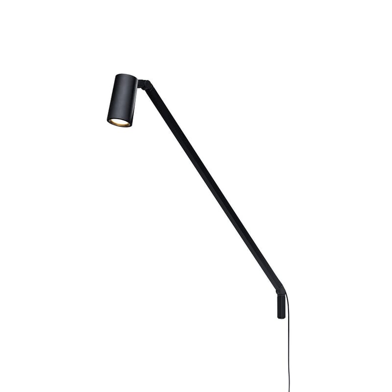 Luminaire - Lampes de table - Lampe Untitled MINI Spot LED 2700K métal noir / Orientable - Nemo - Tête ronde / 2700K (blanc chaud) - Aluminium