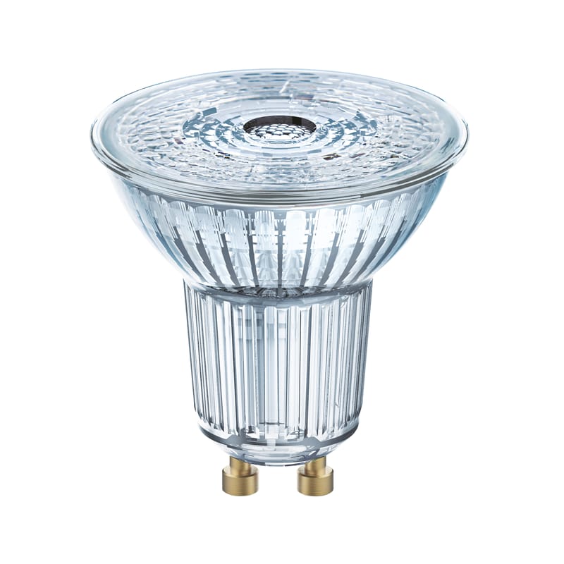 Luminaire - Ampoules et accessoires - Ampoule LED GU10 Spot verre transparent / PAR16 36° - 3W=40W (2700K, blanc chaud) - Osram - 3W=40W - Verre