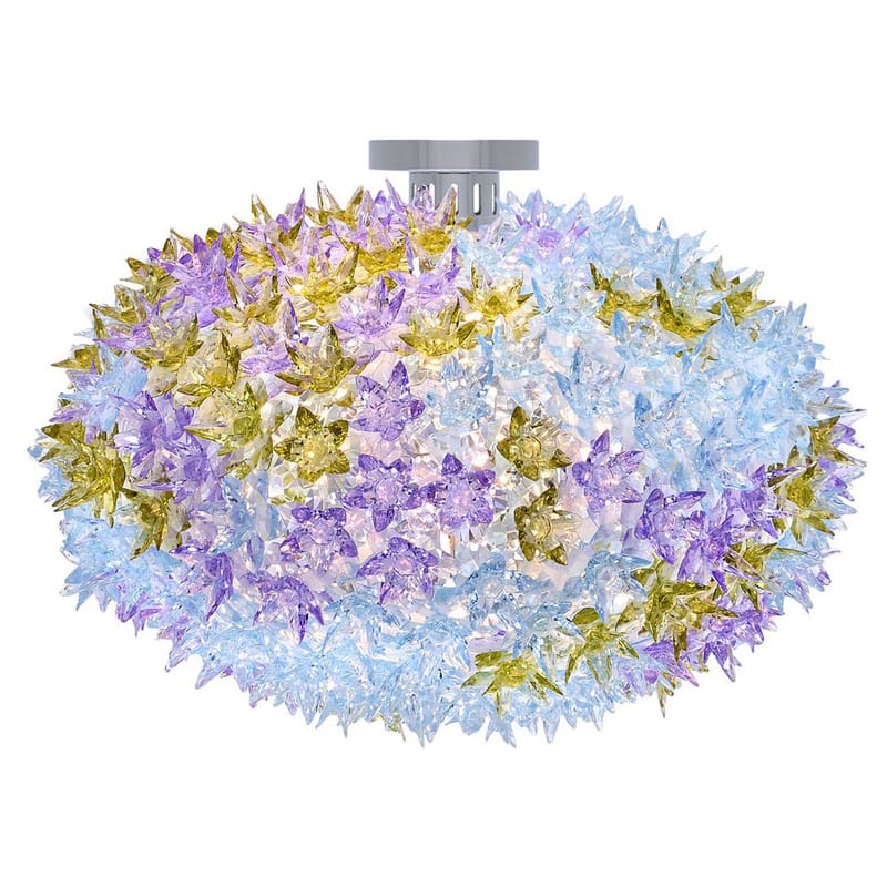 Luminaire - Plafonniers - Applique Bloom plastique violet / Plafonnier - Ø 53 cm - Kartell - Lavande - Polycarbonate