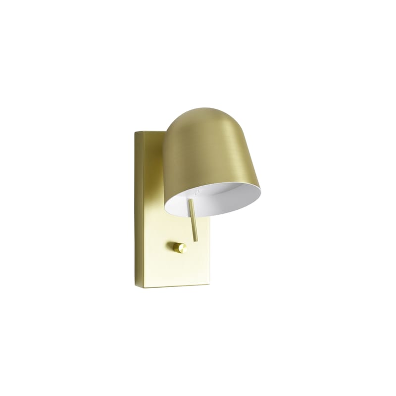 Luminaire - Appliques - Applique HO or métal / L 13 x H 23 cm - Orientable - ENOstudio - Laiton - Acier laitonné