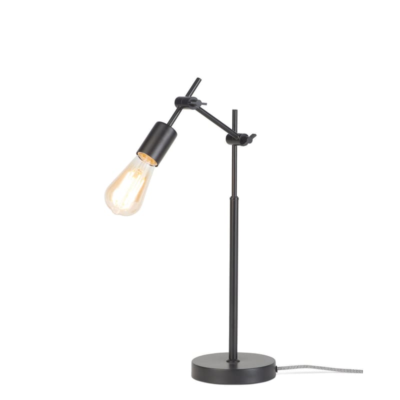 Luminaire - Lampes de table - Lampe de table Sheffield métal noir / Orientable - It\'s about Romi - Noir mat - Fer