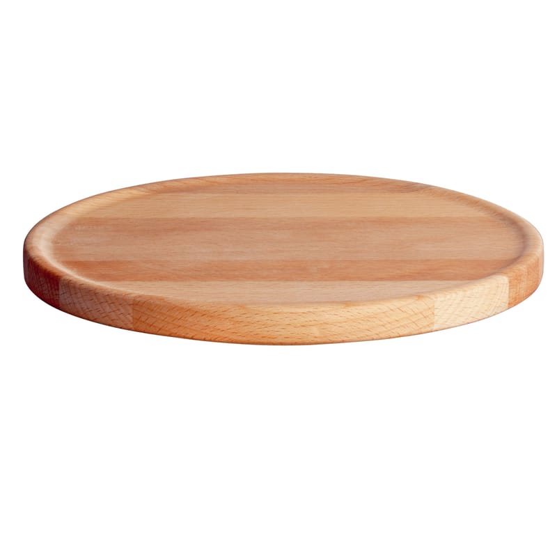 Table et cuisine - Plateaux et plats de service - Sous-assiette Tonale bois naturel / Ø 22 cm - Alessi - Hêtre naturel - Hêtre