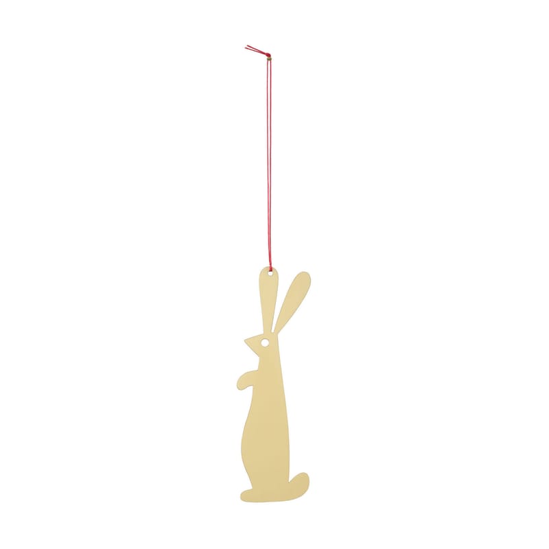 Décoration - Objets déco et cadres-photos - Décoration à suspendre Girard Ornaments - Rabbit métal or / Alexander Girard, 1965 - Vitra - Rabbit - Acier