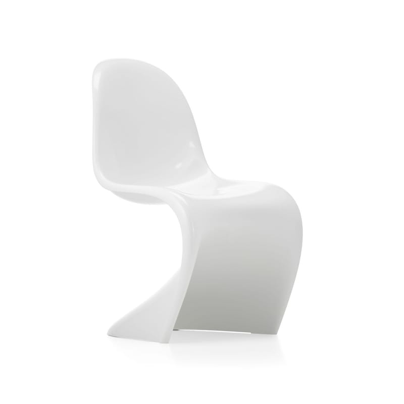 Mobilier - Chaises, fauteuils de salle à manger - Chaise Panton Chair Classic plastique blanc / By Verner Panton, 1959 - Mousse rigide de polyuréthane - Vitra - Blanc - Mousse rigide de polyuréthane