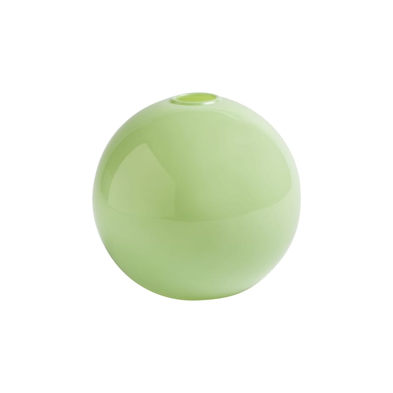 Décoration - Vases - Soliflore Bubblegum verre vert / Ø 13.5 cm - & klevering - Ø 13.5 cm / Vert - Verre
