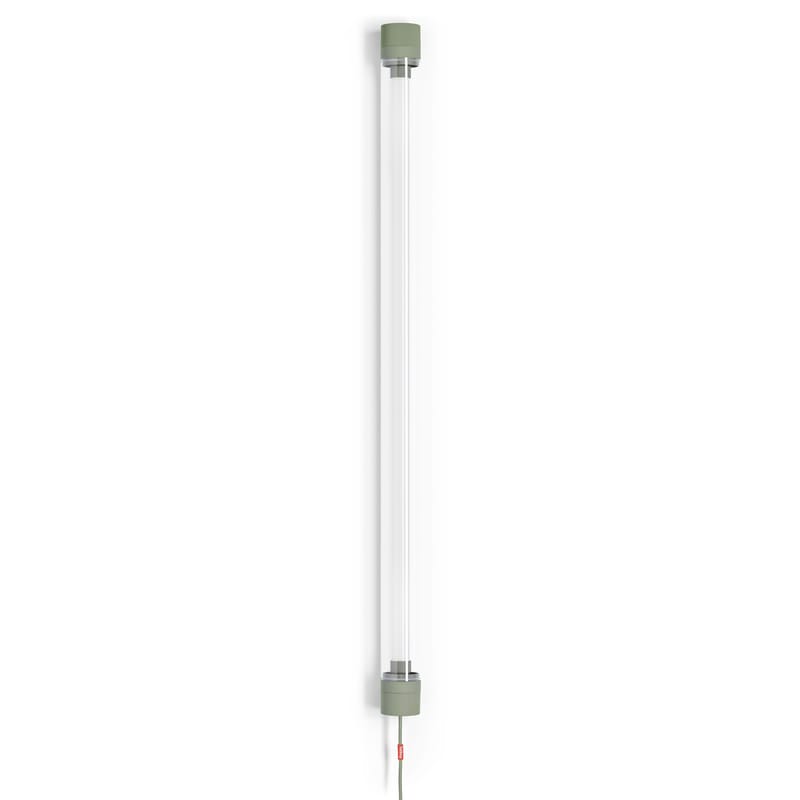 Luminaire - Appliques - Suspension Tjoep Large plastique vert / Applique LED - L 150 cm - Orientable - Fatboy - Vert - Caoutchouc, Polycarbonate
