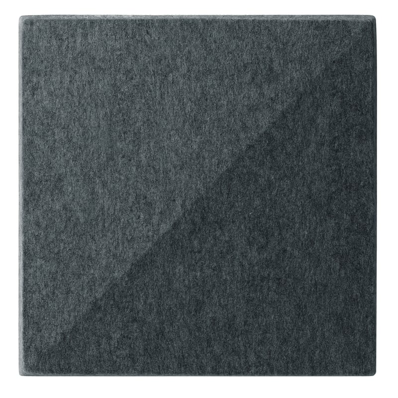 Mobilier - Paravents, séparations - Panneau acoustique mural Soundwave Bella tissu gris noir - Offecct - Gris anthracite - Fibre de polyester, Laine