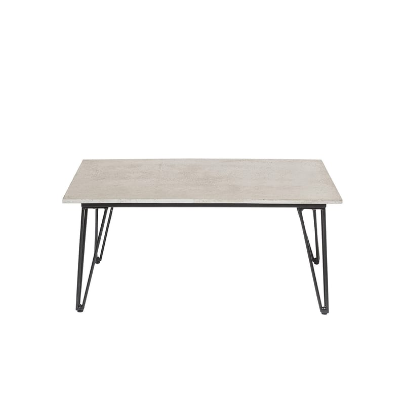 Bloomingville Concrete Coffee table grey black Made In Design UK