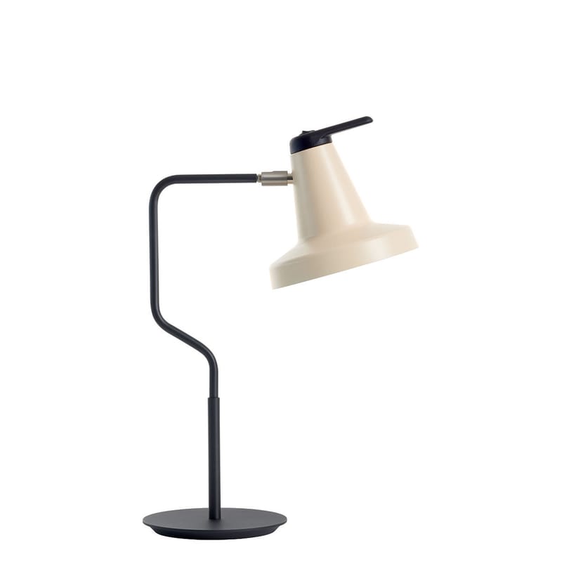 Luminaire - Lampes de table - Lampe de table Garçon métal beige / Orientable - Carpyen - Beige - Métal laqué