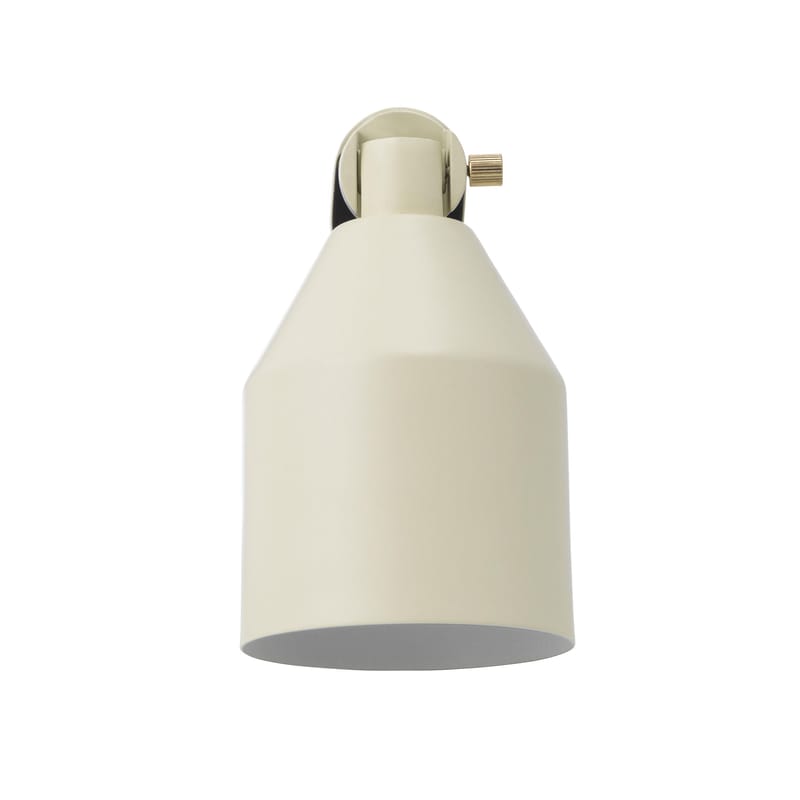 Luminaire - Lampes de table - Spot à pince Klip métal gris / Spot à pince - Normann Copenhagen - Gris chaud - Acier