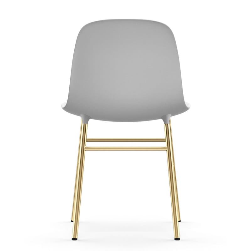 Normann Copenhagen Form Chair white brass Made In Design UK