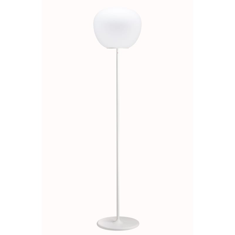 Luminaire - Lampadaires - Lampadaire Mochi verre blanc Ø 38 cm - H 165 cm - Fabbian - Blanc - Ø 38 cm - Verre