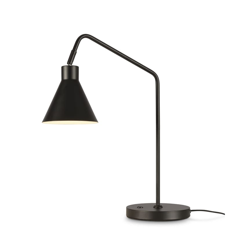 Luminaire - Lampes de table - Lampe de table Lyon métal noir / Orientable - It\'s about Romi - Noir - Fer peint