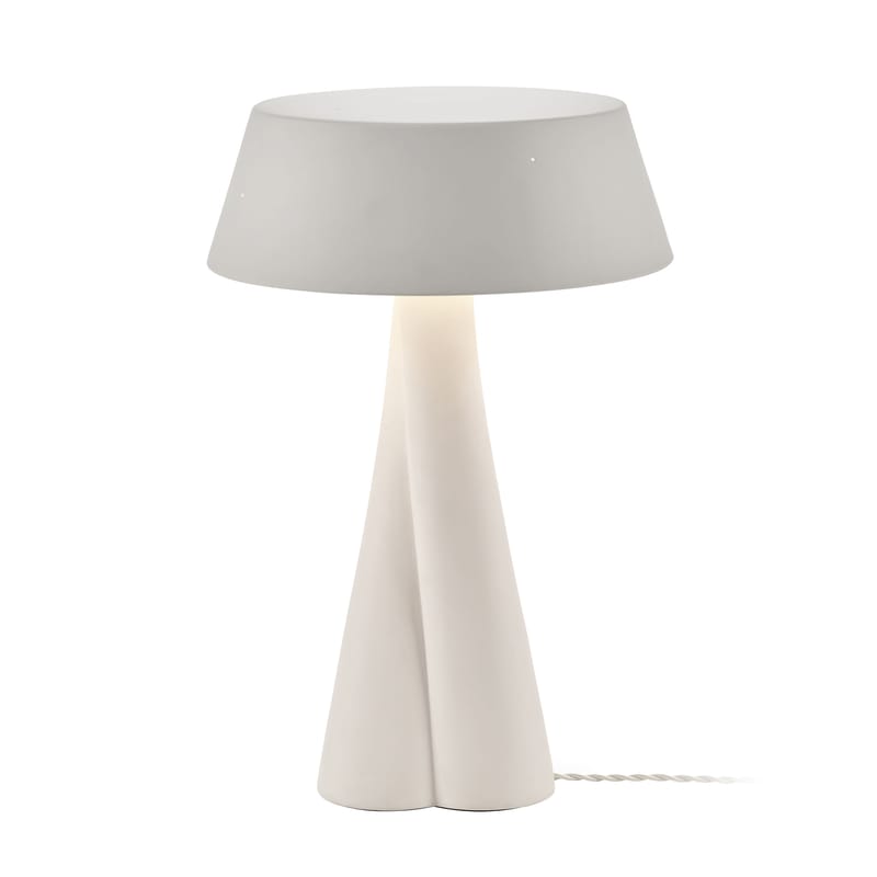 Luminaire - Lampes de table - Lampe de table Paulina 04 céramique blanc / Grès - Ø 33 x H 51,5 cm - Serax - Blanc - Grès