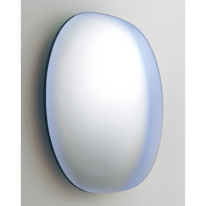 Décoration - Miroirs - Miroir mural Shimmer verre multicolore / L 100 x H 80 cm - Glas Italia - Multicolore - Verre