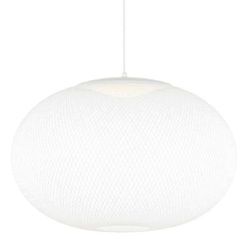 Luminaire - Suspensions - Suspension NR2 Large LED plastique matériau composite blanc / Fibre de verre - Ø 75 cm - Moooi - Blanc - Fibre de verre