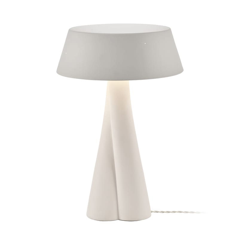 White ceramic hotsell lamp with holes
