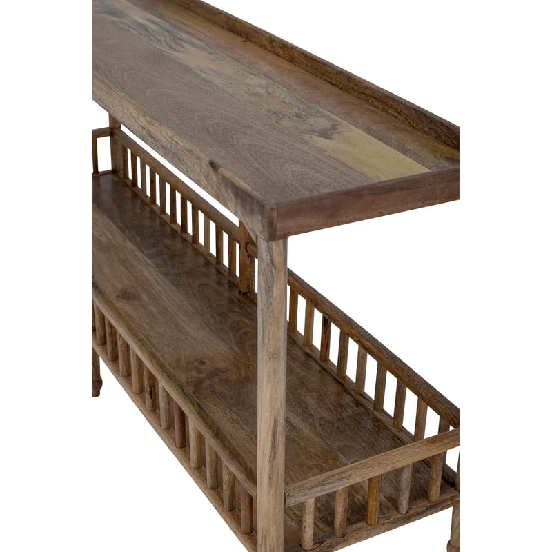 Bloomingville reclaimed wood clearance console table natural
