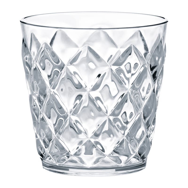 Table et cuisine - Verres  - Verre à whisky Crystal plastique transparent / H 9 cm - Plastique - Koziol - Transparent - Matière plastique
