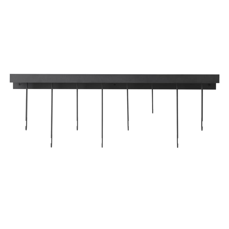 Design House Stockholm Atelier Wall coat rack - black