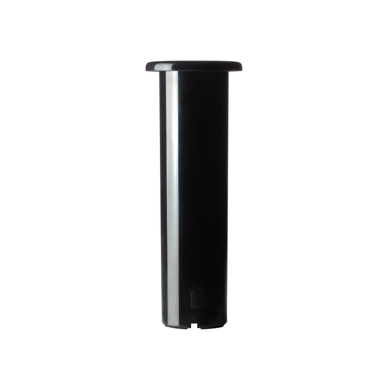 Décoration - Vases - Lampe sans fil rechargeable Bouquet LED plastique noir / Vase - Ø 8 x H 22 cm - Magis - Noir - ABS