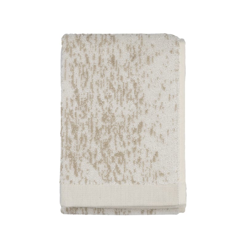 Wohntextilien - Badtextilien - Badetuch Kuiskaus textil grau / 30 x 50 cm - Marimekko - Kuiskaus / Grau, naturweiß - Baumwollfrottee