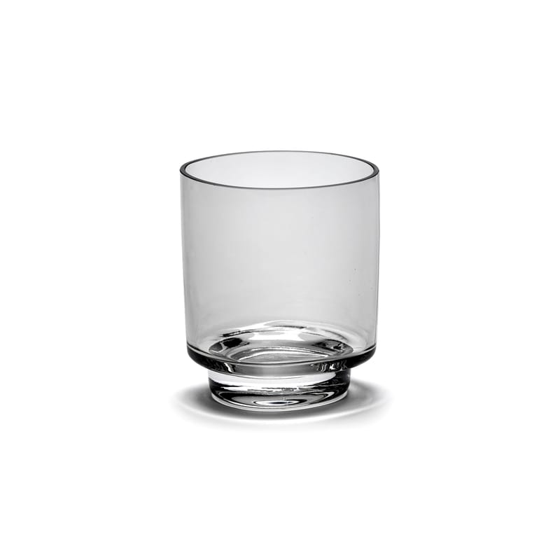 Tisch und Küche - Gläser - Glas Inner Circle glas grau / 25 cl - Glas - valerie objects - 25 cl / Rauchgrau - Glas