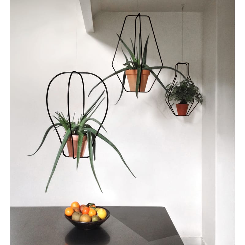 Halterung für Blumentopf Daniel n°1 von Compagnie schwarz Made In