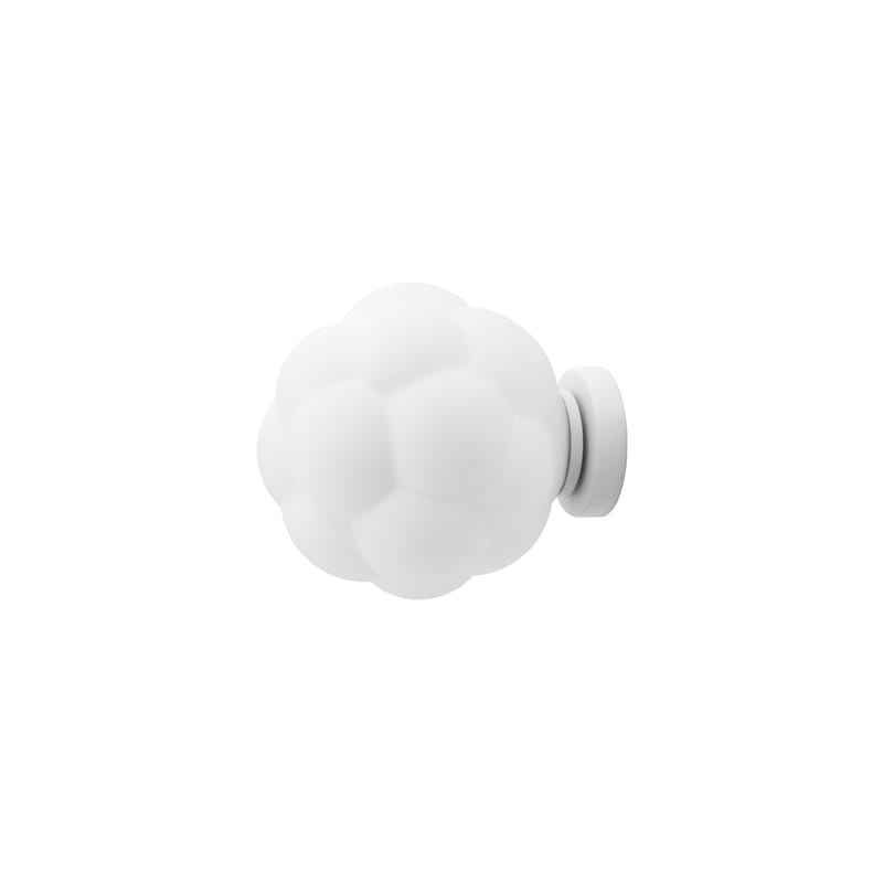 Luminaire - Appliques - Applique Bubba verre blanc / Ø 25 cm - Normann Copenhagen - Blanc - Verre