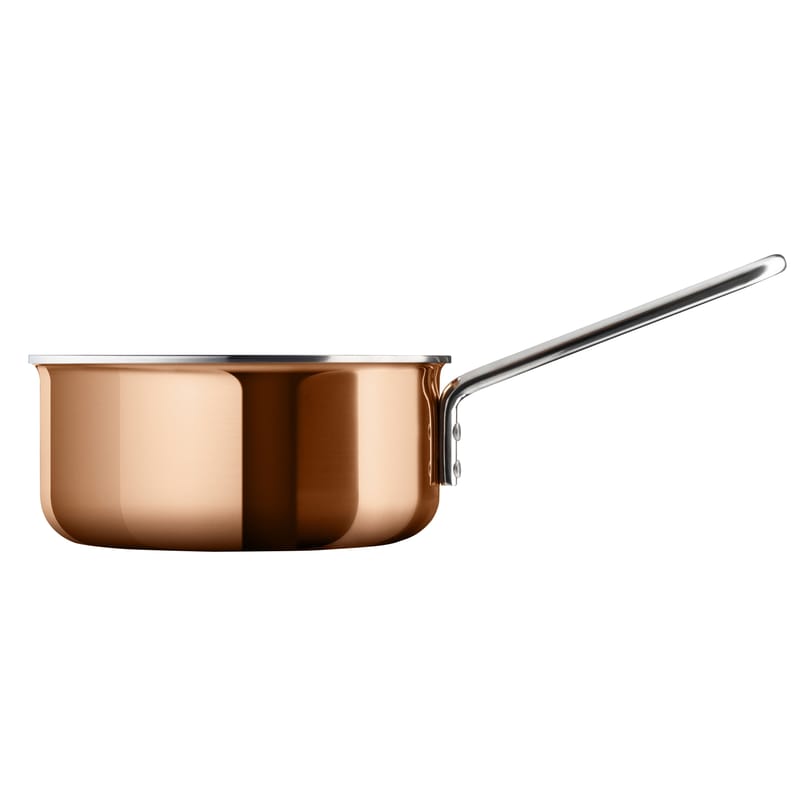 Table et cuisine - Plats et cuisson - Casserole Copper métal cuivre / Ø 16 cm - 1,5 L - Eva Trio - Cuivre - Acier, Aluminium, Cuivre