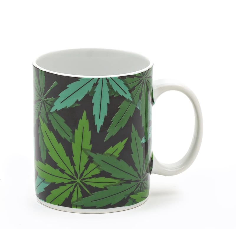 Table et cuisine - Tasses et mugs - Mug Weed céramique multicolore / Porcelaine - Seletti - Weed - Porcelaine