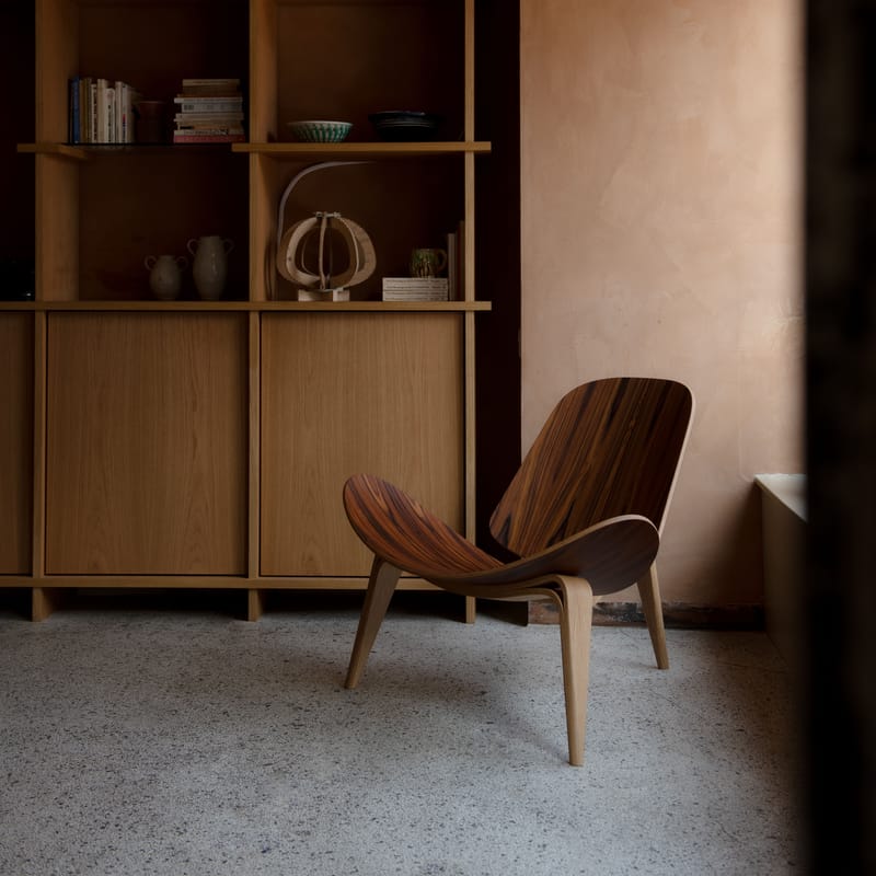 CARL HANSEN SON CH07 Shell Chair Lounge armchair rosewood