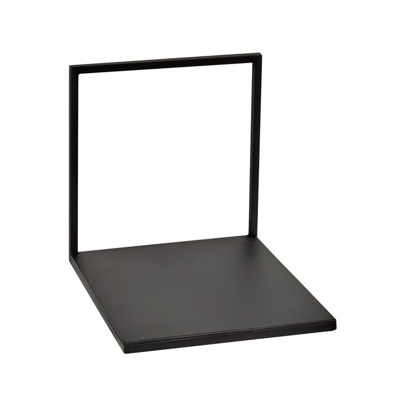 Möbel - Regale und Bücherregale - Regal Small metall schwarz / L 15 cm - Metall - Serax - Schwarz - lackiertes Metall