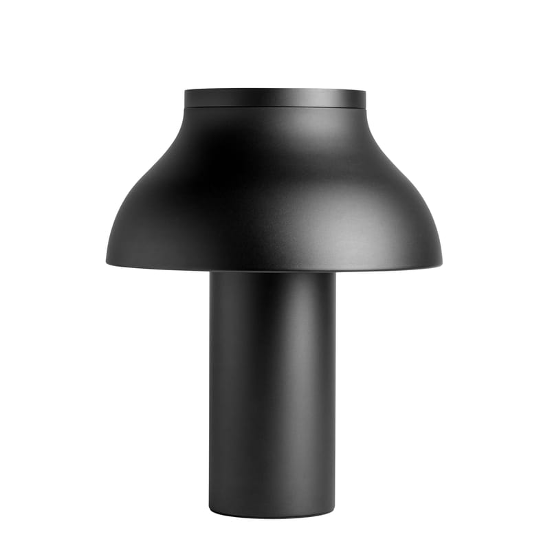 Luminaire - Lampes de table - Lampe de table PC Large métal noir / H 50 cm - Hay - Noir - Aluminium anodisé