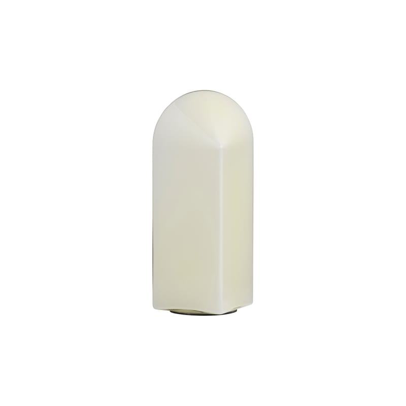 Luminaire - Lampes de table - Lampe de table Parade LED verre blanc / H 32 cm - Hay - Blanc - Verre