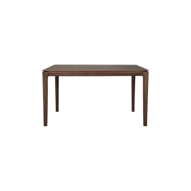 Mobilier - Tables - Table rectangulaire Bok bois marron / 140 x 80 cm - 6 personnes - Ethnicraft - Teck brun - Teck massif teinté brun