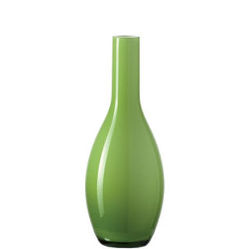Décoration - Vases - Vase Beauty / H 18 cm - Leonardo - Vert pomme - Verre