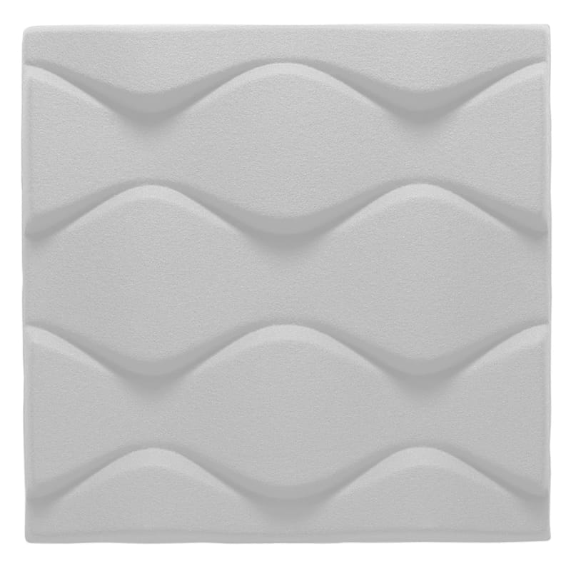 Mobilier - Paravents, séparations - Panneau acoustique mural Soundwave Flo plastique blanc - Offecct - Blanc - Fibre de polyester