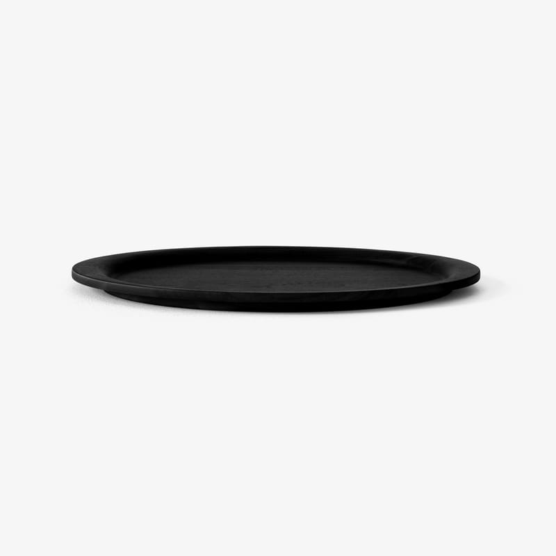 Black hot sale trays wood